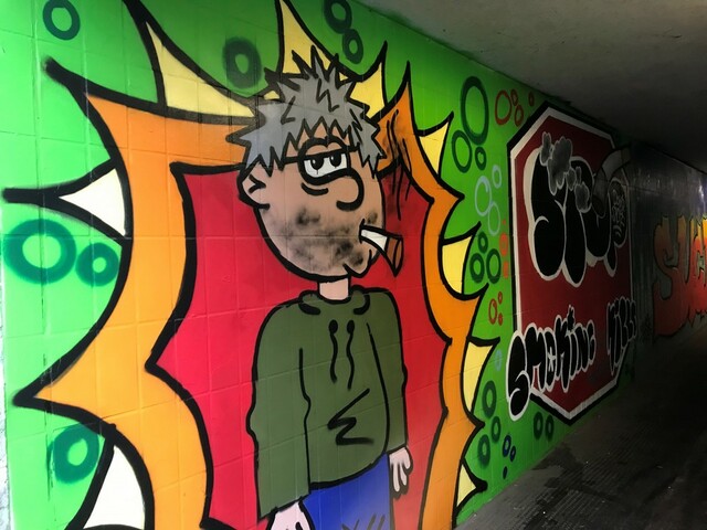 suchtpraevention graffiti